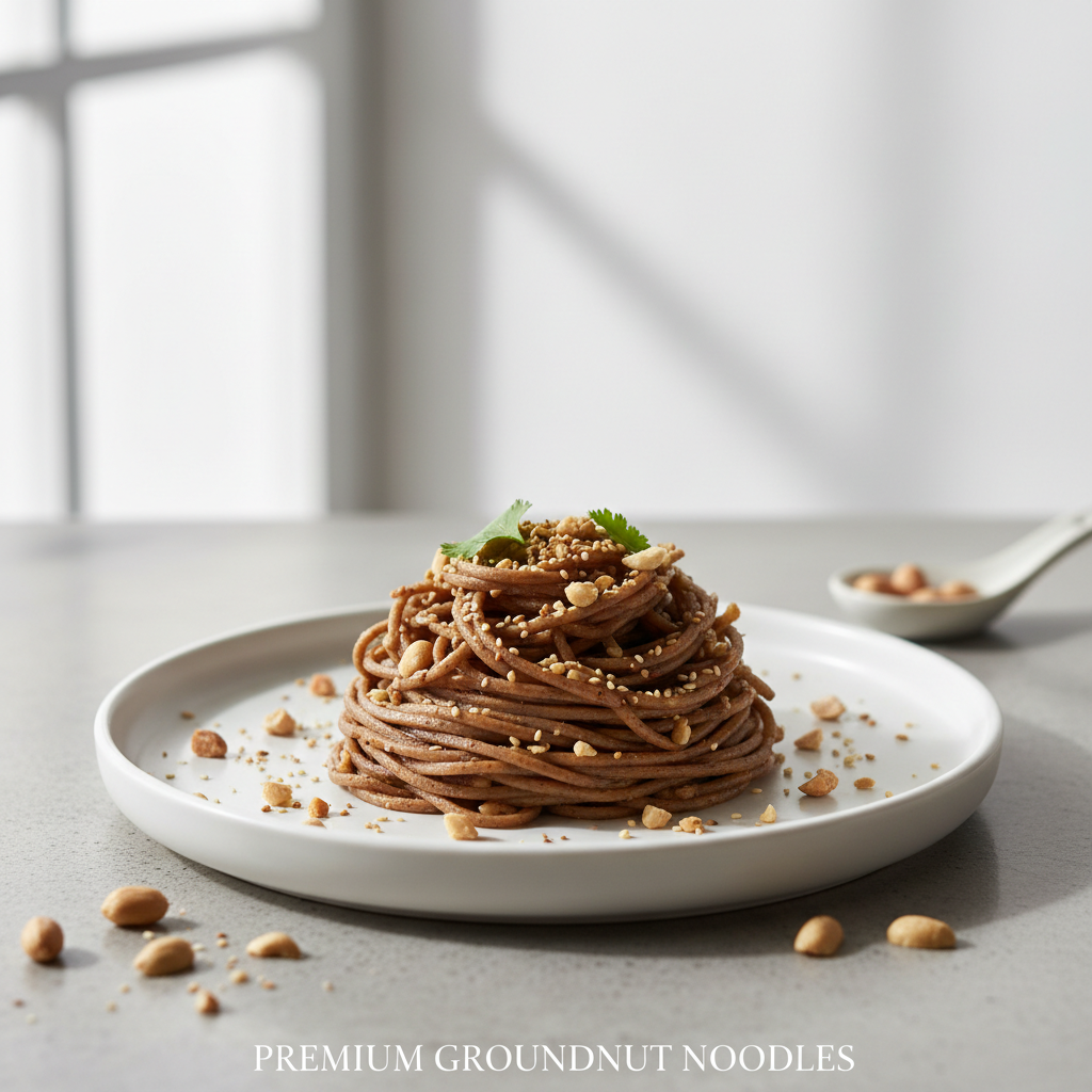Brown top groudnut Noodles