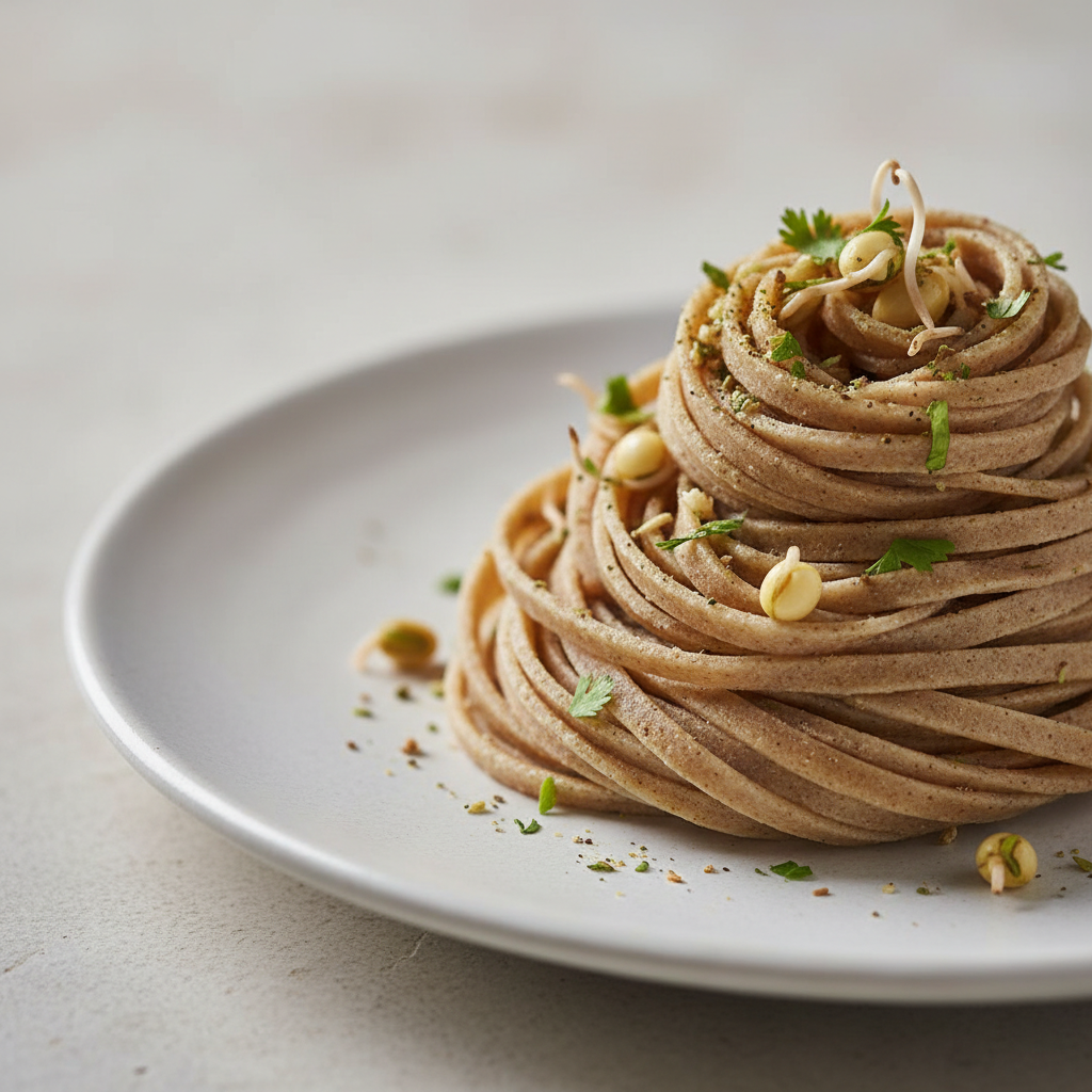 Moth Beans Noodles using Sprouted Moth Beans Flour