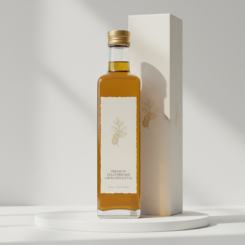 Cold Pressed Groundnut Oil