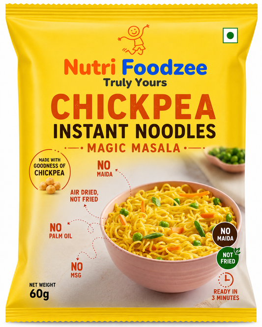 Chickpea instant Noodles (Pack of 1 - 60 gms)