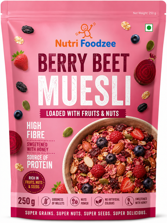 Berrybeet Museli (Pack of 1 - 250 gms)