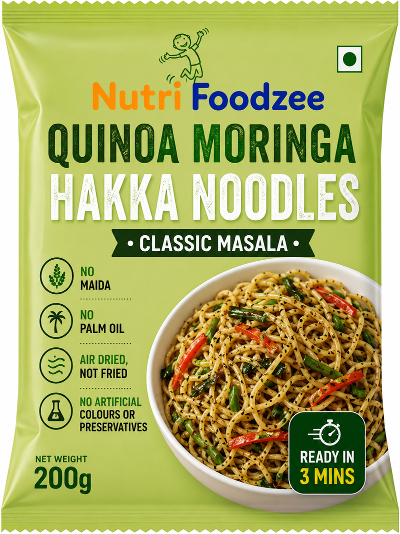 Quinoa Moringa Noodles (Pack of 1 - 200 gms)