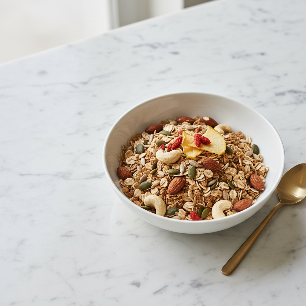 High protein Nuts and Seeds Muesli