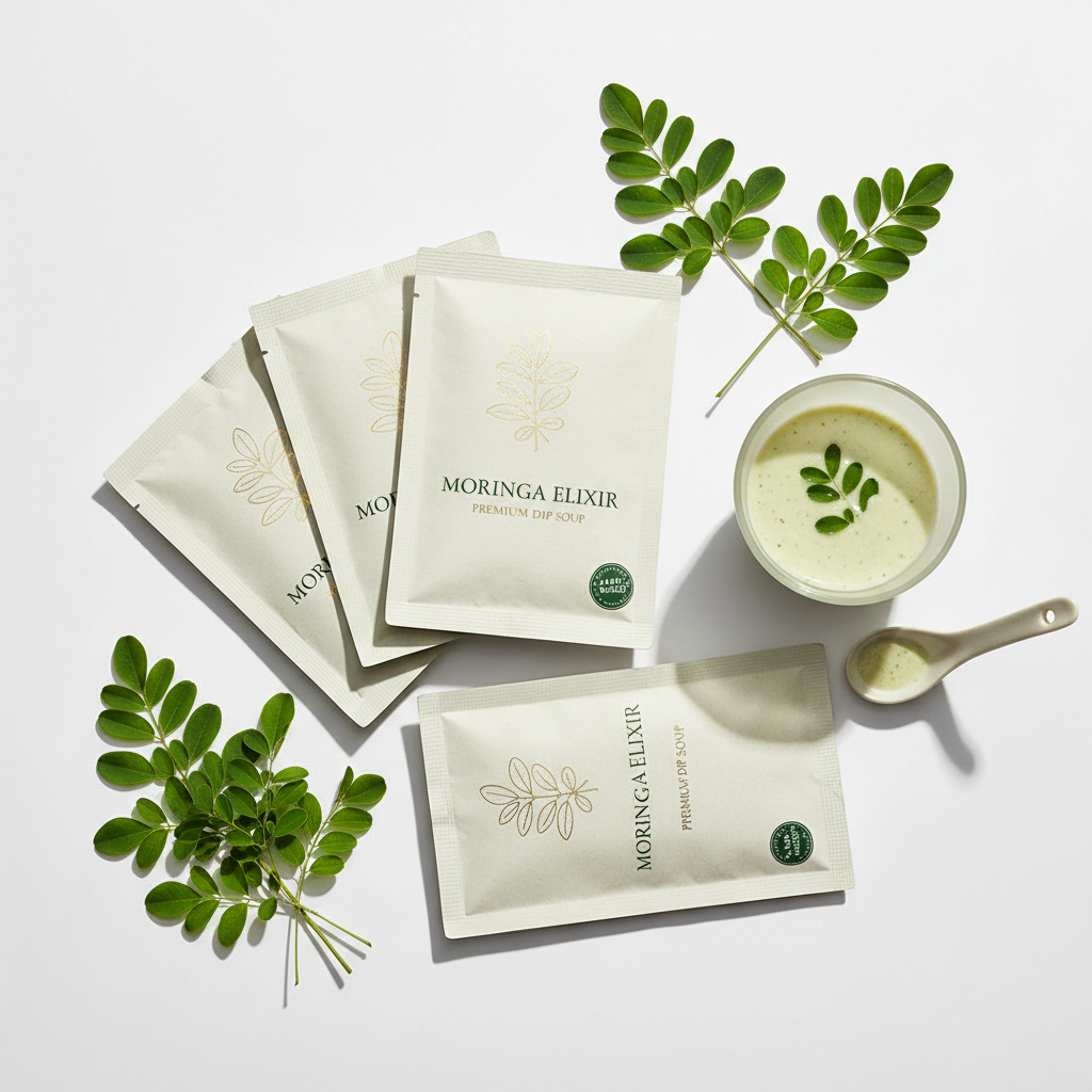 Moringa dip soup sachets 