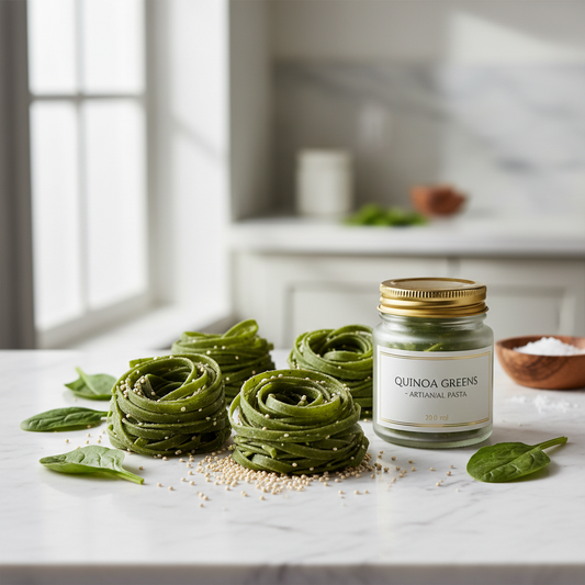 Spinach Quiona Noodles